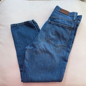 Madewell Mom Jeans True Blue Rinse